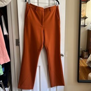 Aritizia Babaton terracotta bootcut pants (LIKE NEW)